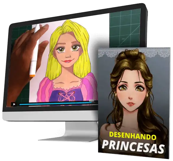 DESENHANDO PRINCESAS
